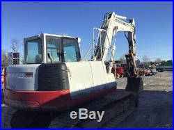 2007 Takeuchi TB1140 Hydraulic Excavator with Cab & ThumbOnly 4700 Hours