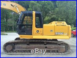 2007 john deere 200C LC excavator