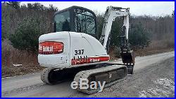 2008 Bobcat 337g Excavator Cab Heat A/c Low Hrs Ready 2 Work In Pa We Ship