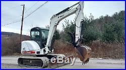 2008 Bobcat 337g Excavator Cab Heat A/c Low Hrs Ready 2 Work In Pa We Ship