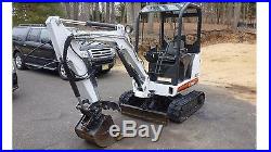 2008 Bobcat 323 Mini Excavator with Hydraulic Thumb Low Hours No Issues 2 Speed