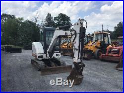 2008 Bobcat 331EG Hydraulic Mini Excavator with Cab Extend-A-Hoe Only 2400Hrs