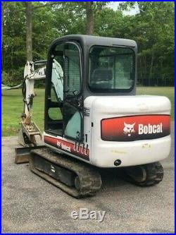 2008 Bobcat 331 G only 618 hrs Heat A/C excellent condition 2 buckets Hyd. Thumb