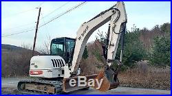 2008 Bobcat 442 Excavator Cab Heat A/c Thumb Low Hrs Ready 2 Work In Pa We Ship