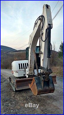 2008 Bobcat 442 Excavator Cab Heat A/c Thumb Low Hrs Ready 2 Work In Pa We Ship