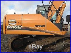 2008 Case CX160B Excavator hyd. Thumb, Geith quick attach and only 716 HRS