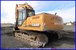 2008 Case CX210B Excavator Tractor Hydraulic Thumb A/C Cab Aux Q/C bidadoo