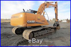 2008 Case CX210B Hydraulic Excavator Q/C Aux Hyd Thumb A/C Heated Cab bidadoo