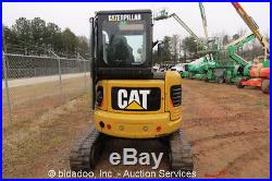 2008 Caterpillar 303.5C CR Mini Excavator Backhoe Cab A/C Heat Thumb Blade CAT