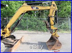 2008 Caterpillar 303.5C CR Mini Excavator Hydraulic Thumb Backfill Blade 3-BKTS