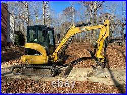 2008 Caterpillar 303.5C CR Mini Excavator with Thumb and buckets
