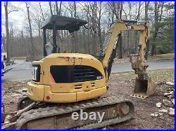 2008 Caterpillar 304C CR Hydraulic Mini Excavator Aux Hyd Thumb Blade