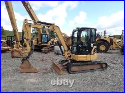 2008 Caterpillar 304C CR Mini Excavator HYDRAULIC THUMB! CAT! Diesel Aux. Hyd