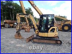 2008 Caterpillar 304C CR Mini Excavator HYDRAULIC THUMB! CAT! Diesel Aux. Hyd