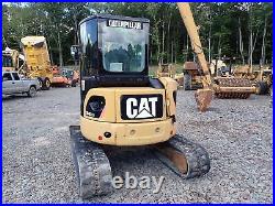 2008 Caterpillar 304C CR Mini Excavator HYDRAULIC THUMB! CAT! Diesel Aux. Hyd