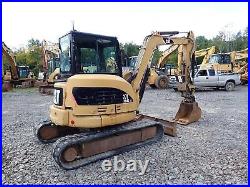 2008 Caterpillar 304C CR Mini Excavator HYDRAULIC THUMB! CAT! Diesel Aux. Hyd