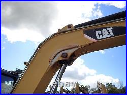 2008 Caterpillar 304C CR Mini Excavator HYDRAULIC THUMB! CAT! Diesel Aux. Hyd