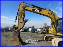 2008 Caterpillar 320D LRR Excavator Hydraulic Thumb Q/C Auto Lube ZTS AC bidadoo