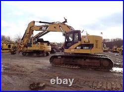 2008 Caterpillar 328D LCR Hydraulic Excavator LOADED! A/C Aux Hyd. Q/C CAT