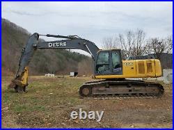 2008 Deere 270d Excavator Pre Emissions Diesel Stump Splitter Nice! We Finance