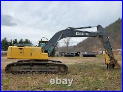 2008 Deere 270d Excavator Pre Emissions Diesel Stump Splitter Nice! We Finance