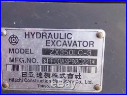 2008 HITACHI ZX350LC-3 HYDRAULIC EXCAVATOR