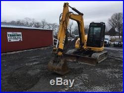 2008 JCB 8080 Midi Excavator with Cab & Thumb