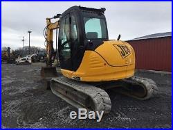 2008 JCB 8080 Midi Excavator with Cab & Thumb