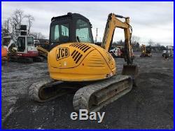 2008 JCB 8080 Midi Excavator with Cab & Thumb