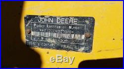 2008 John Deere 120D Diesel Excavator Machine Leveling Blade, Thumb, Trackhoe