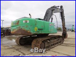 2008 John Deere 350D LC Hydraulic Excavator A/C Cab 36 Bucket Crawler Aux Hyd