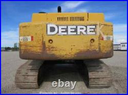 2008 John Deere 450D LC Hydraulic Excavator Cab Heat A/C Aux Hyd Q/C bidadoo