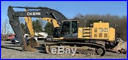 2008 John Deere 450LC Excavator 2 Buckets, Grapple, & Root Rake (dfaz)