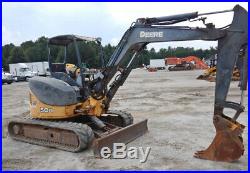 2008 John Deere 50D Hydraulic 11000Lb Mini Excavator CHEAP