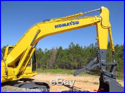2008 Komatsu PC200LC-8 Hydraulic Excavator Tractor A/C Cab Diesel Thumb bidadoo