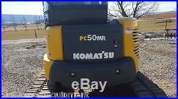 2008 Komatsu PC50MR-2 Midi Hydraulic Excavator Thumb Tracked Hoe Plumbed Blade