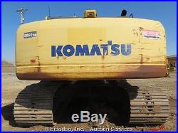 2008 Komatsu PC 200LC-8 Hydraulic Excavator Tractor A/C Cab Diesel bidadoo