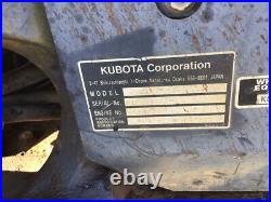 2008 Kubota KX121-3 Hydraulic Mini Excavator with Cab & Angle Blade 2800 Hours