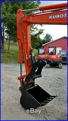 2008 Kubota Kx161-3 Excavator A/c Angle Blade Hydraulic Thumb Ready To Work