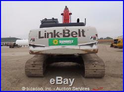 2008 Link Belt 240x2 Hydraulic Excavator 44 Bucket Diesel Cab A/C Heat bidadoo