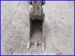 2008 Terex TC37 Mini Excavator Track Backhoe Dozer Blade Aux Hyd Diesel bidadoo
