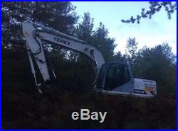 2008 Terex TXC175 LC-1 Excavator 118HP Serial Number 3000S Regularly Maintained