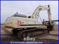 2008 Terex TXC340LC-2 Hydrualic Excavator 256HP Cab A/C 60 Bucket bidadoo