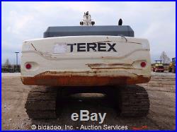 2008 Terex TXC340LC-2 Hydrualic Excavator 256HP Cab A/C 60 Bucket bidadoo