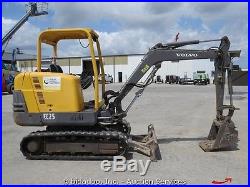 2008 Volvo EC25 Hydraulic Mini Excavator Trackhoe Rubber Tracks Dozer bidadoo