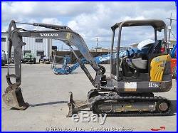 2008 Volvo EC35C Hydraulic Mini Excavator Backhoe Rubber Tracks Dozer bidadoo