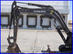 2008 Volvo EC35C Mini Excavator Rubber Tracks Backhoe Dozer Aux bidadoo