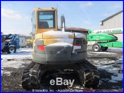 2008 Volvo ECR88 Mini Hydraulic Excavator Cab A/C Heat Hyd Thumb Dozer bidadoo