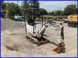 2009 Bobcat 316 Hydraulic Mini Excavator with 3rd Valve & Push Blade 1200Hrs