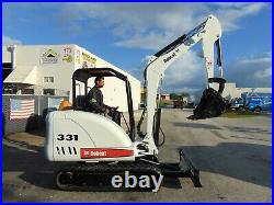 2009 Bobcat 331 Kubota Diesel 7,500 Lb Mini Excavator Keyless Security